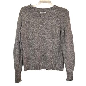 BASS Crew Neck Thick Heathered Cotton Blend Sweater XL USA